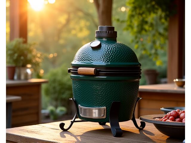 Big Green Egg Kamado Grill for high-performance grilling